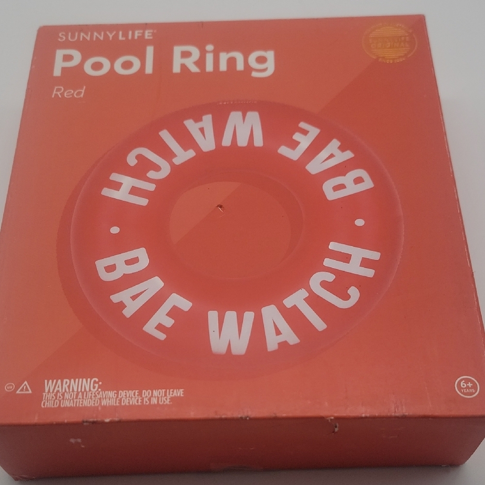 Sunnylife Red Pool Ring - Picture 2 of 8